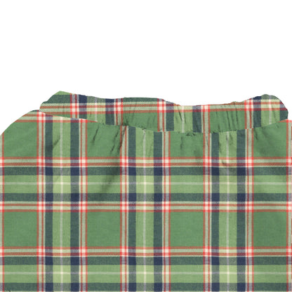 Pajama Short Set Wooden Checks 3