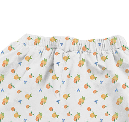 'Citrus Love' Organic Pajama Short 