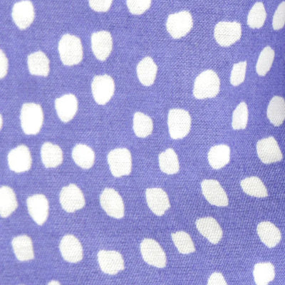 ‘Purple and White Spots’ Organic Junior Towel Set