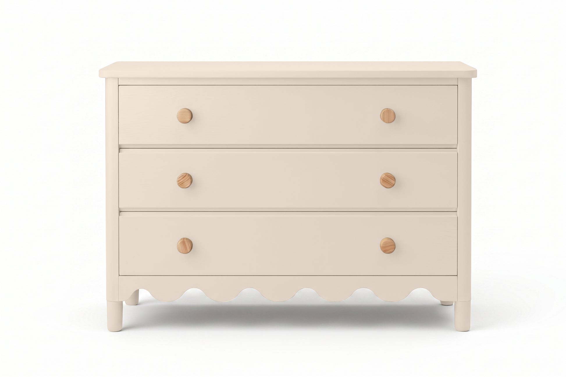 Beige 3 Drawer