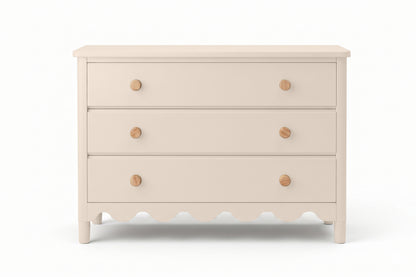 Beige 3 Drawer