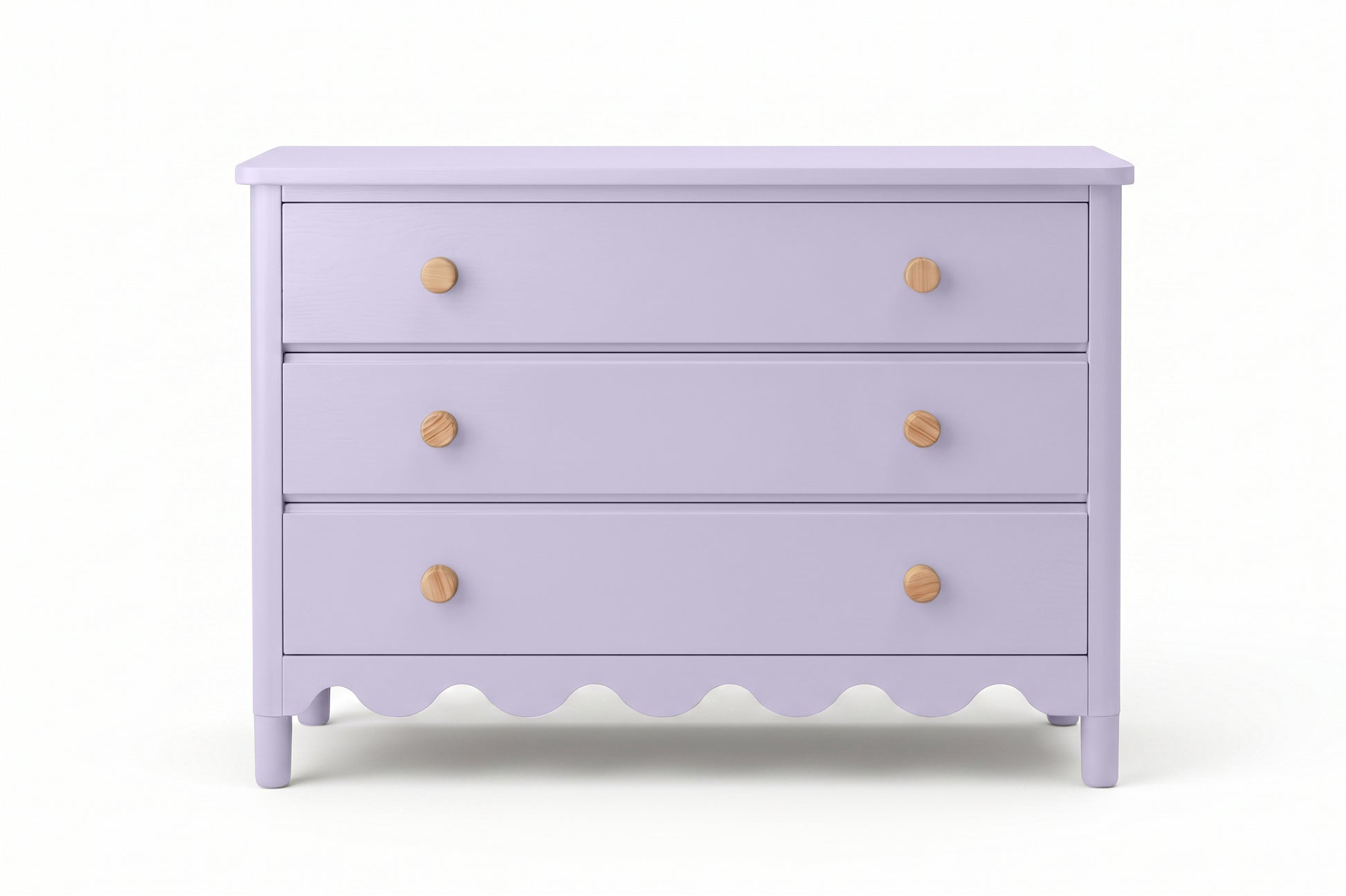 Lavender Grey 3 Drawer