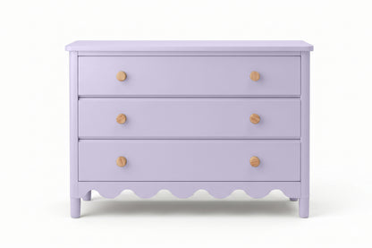 Lavender Grey 3 Drawer