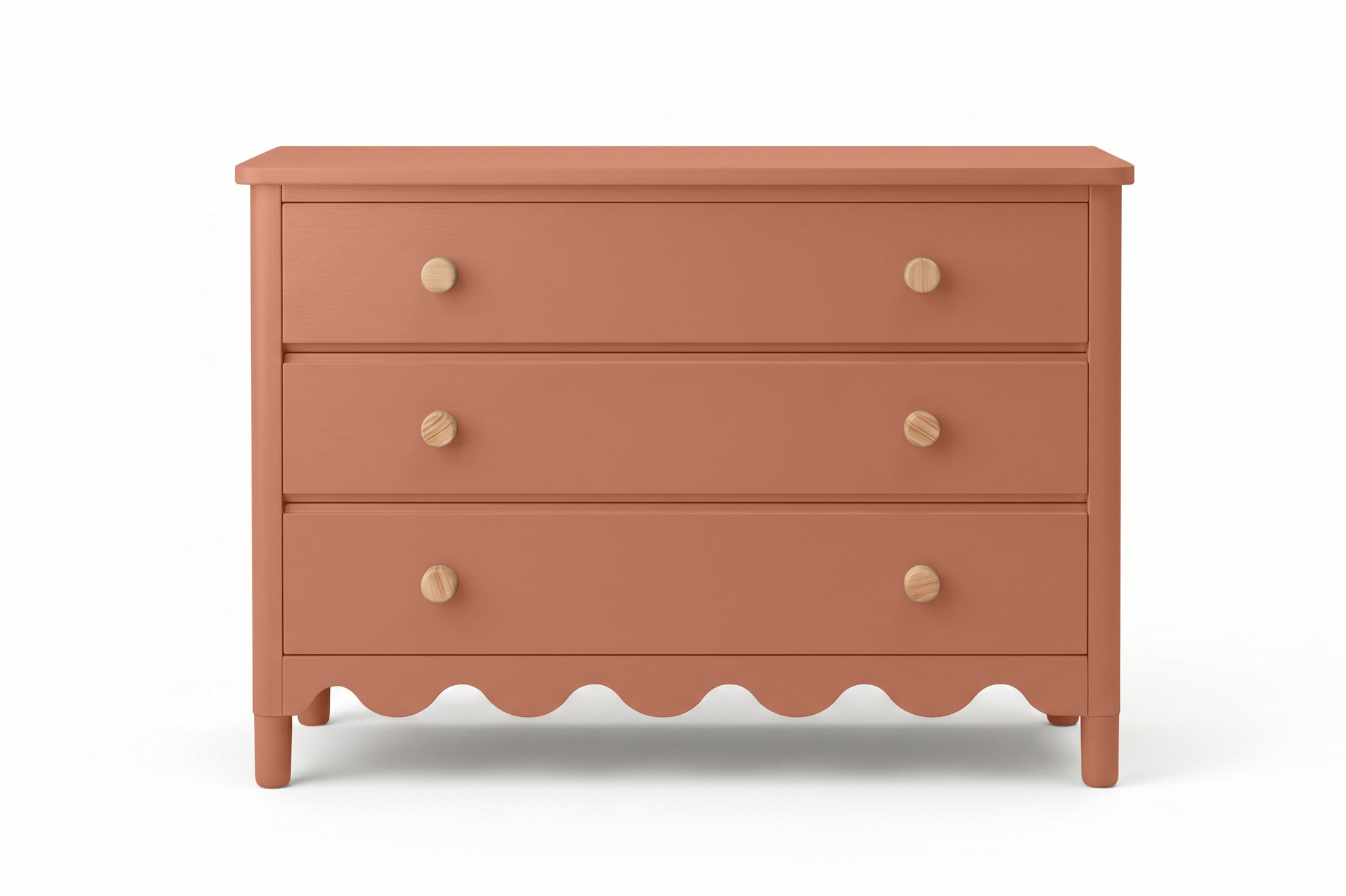 Muted Terracotta 3 Drawer