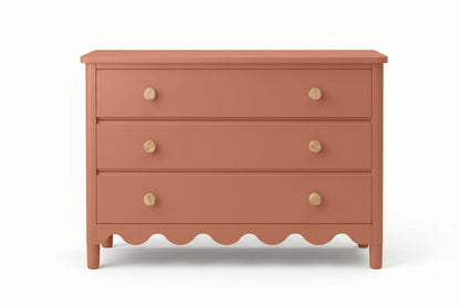 Muted Terracotta 3 Drawer