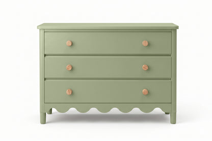 Sage Green 3 Drawer