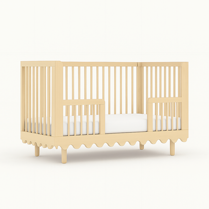 Scalloped Edge Crib