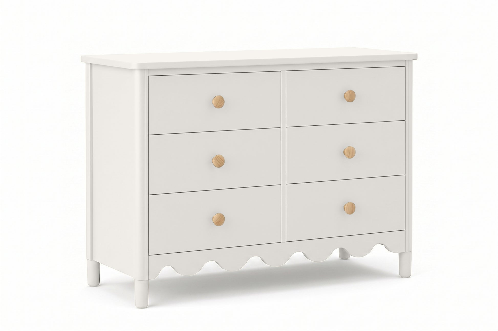 Cloud Grey 6 Drawer