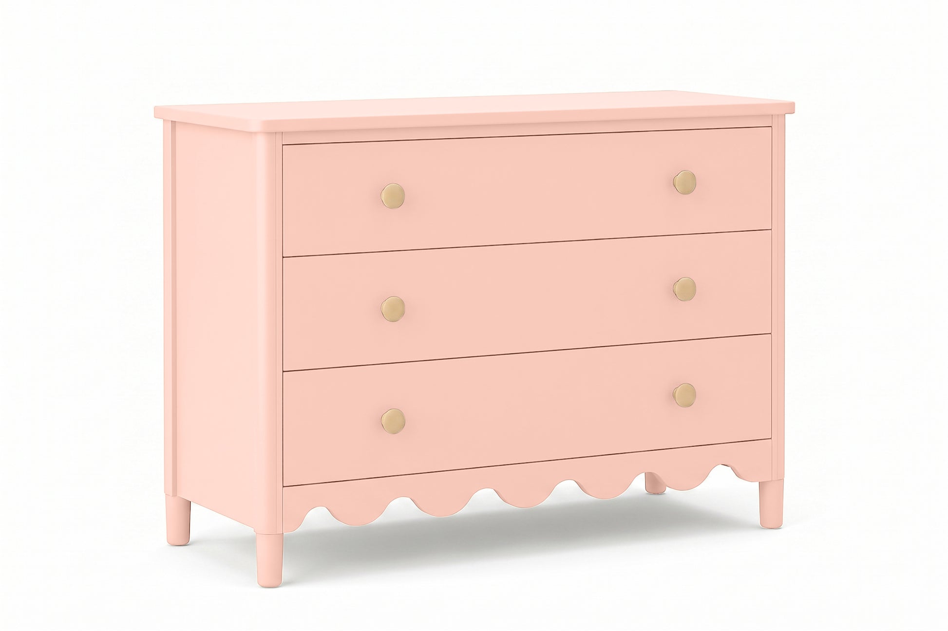 Guava Pink 3 Drawer