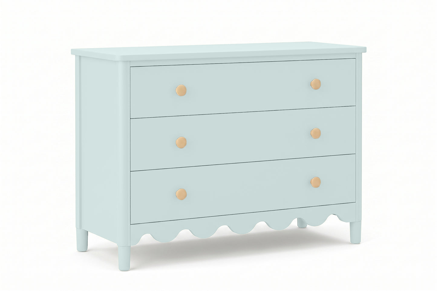 Mist Blue 3 Drawer
