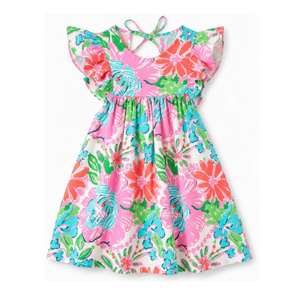 'Wild Bloom' Organic Sleeve Nightdress