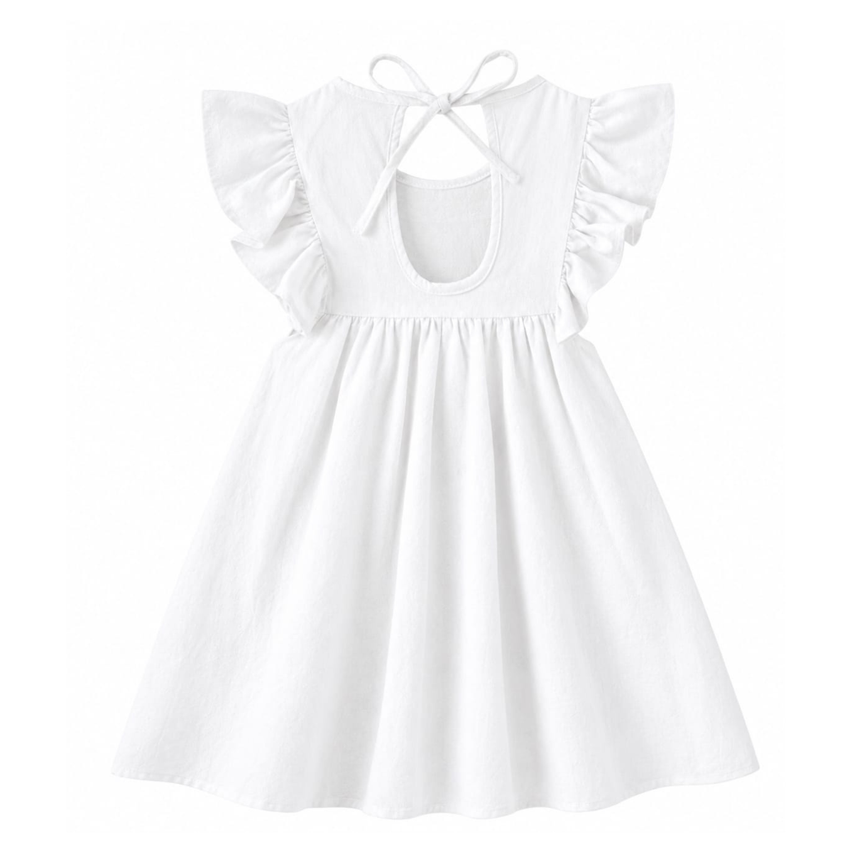 'White' Organic Sleeve Nightdress