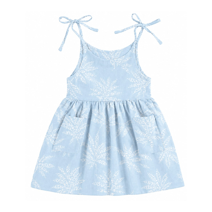 'Morning Mist' Organic Sleeveless Nightdress