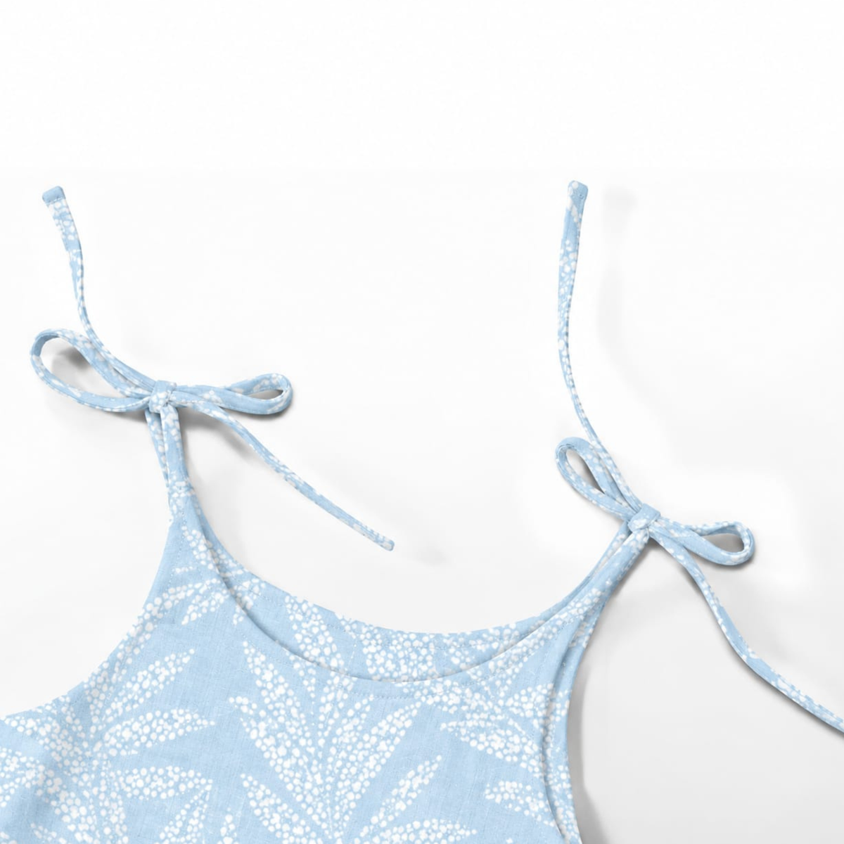 'Morning Mist' Organic Sleeveless Nightdress