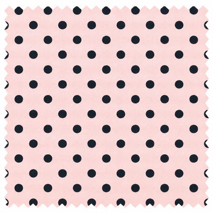 'Pink & Black Dots' Organic Sleeveless Nightdress