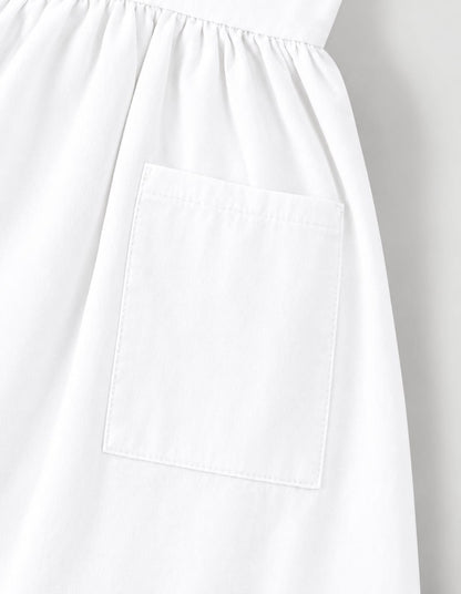 'White' Organic Sleeveless Nightdress