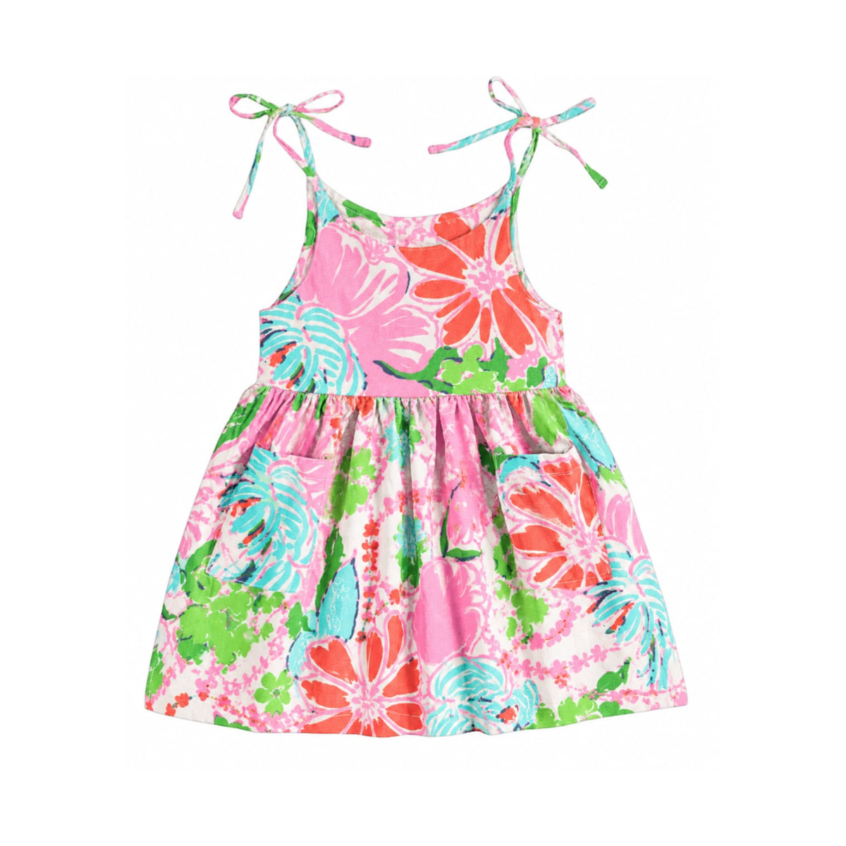 'Wild Bloom' Organic Sleeveless Nightdress