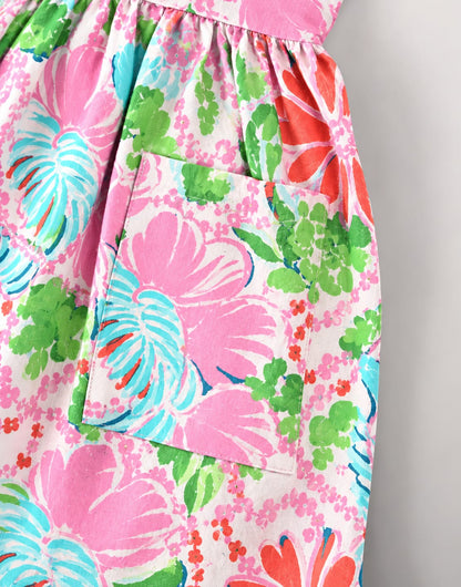 'Wild Bloom' Organic Sleeveless Nightdress