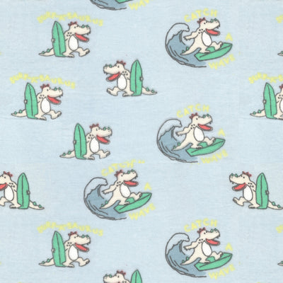 ‘Sunny Tides’ Organic Junior Blanket & Quilt