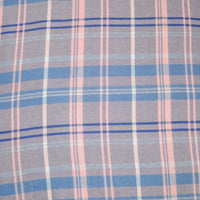 ‘Pink and Blue Checks’ Organic Baby Blanket or Quilt