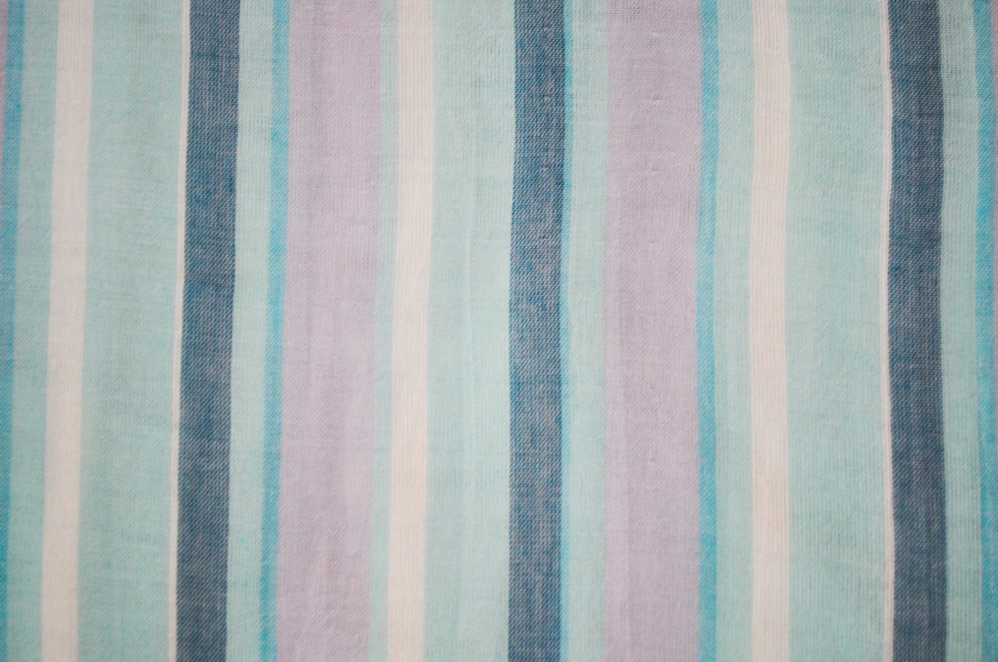 ‘Blue & Purple Stripe’ Organic Junior Blanket
