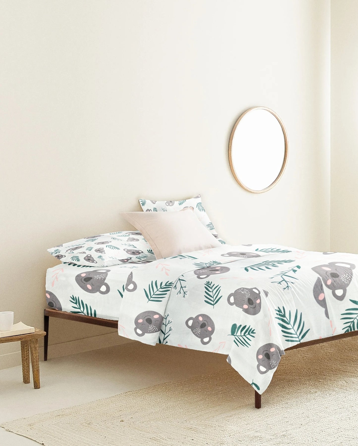 'Happy Koala' Organic Duvet Cover