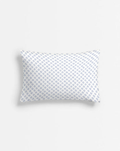 ‘Blue Orbit’ Organic Junior Pillow Cover