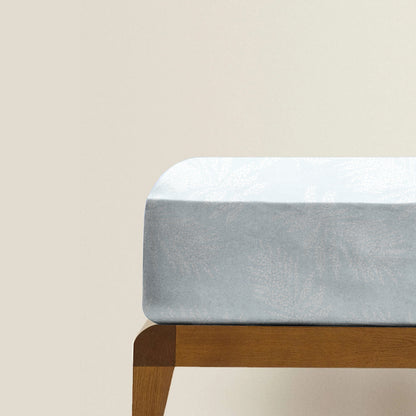 'Morning Mist' Organic Junior Fitted Sheet