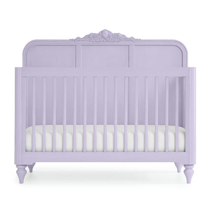 Lavender Vintage Carved Crib - The Baby Atelier