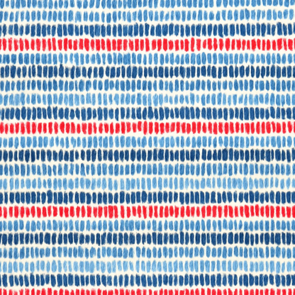 Red & Blue Brush Stroke