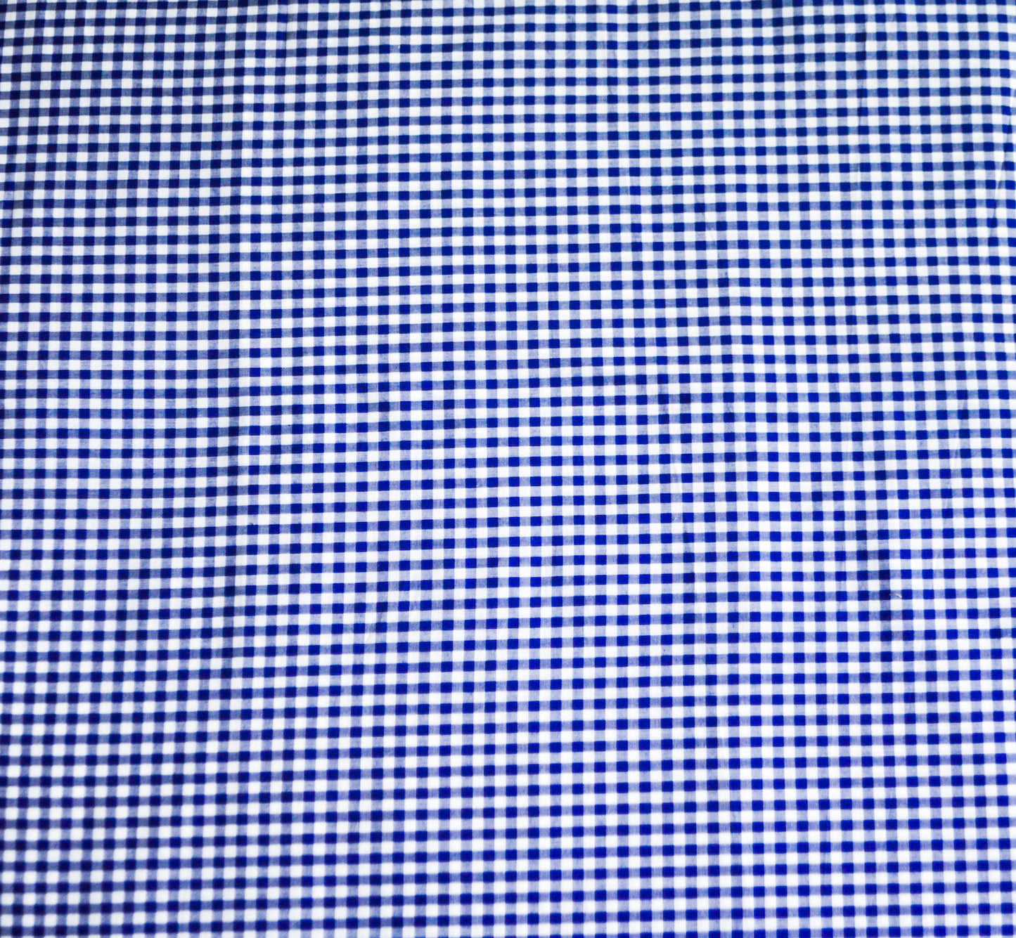 ‘Navy Checks’ Organic Baby Bolster Cover