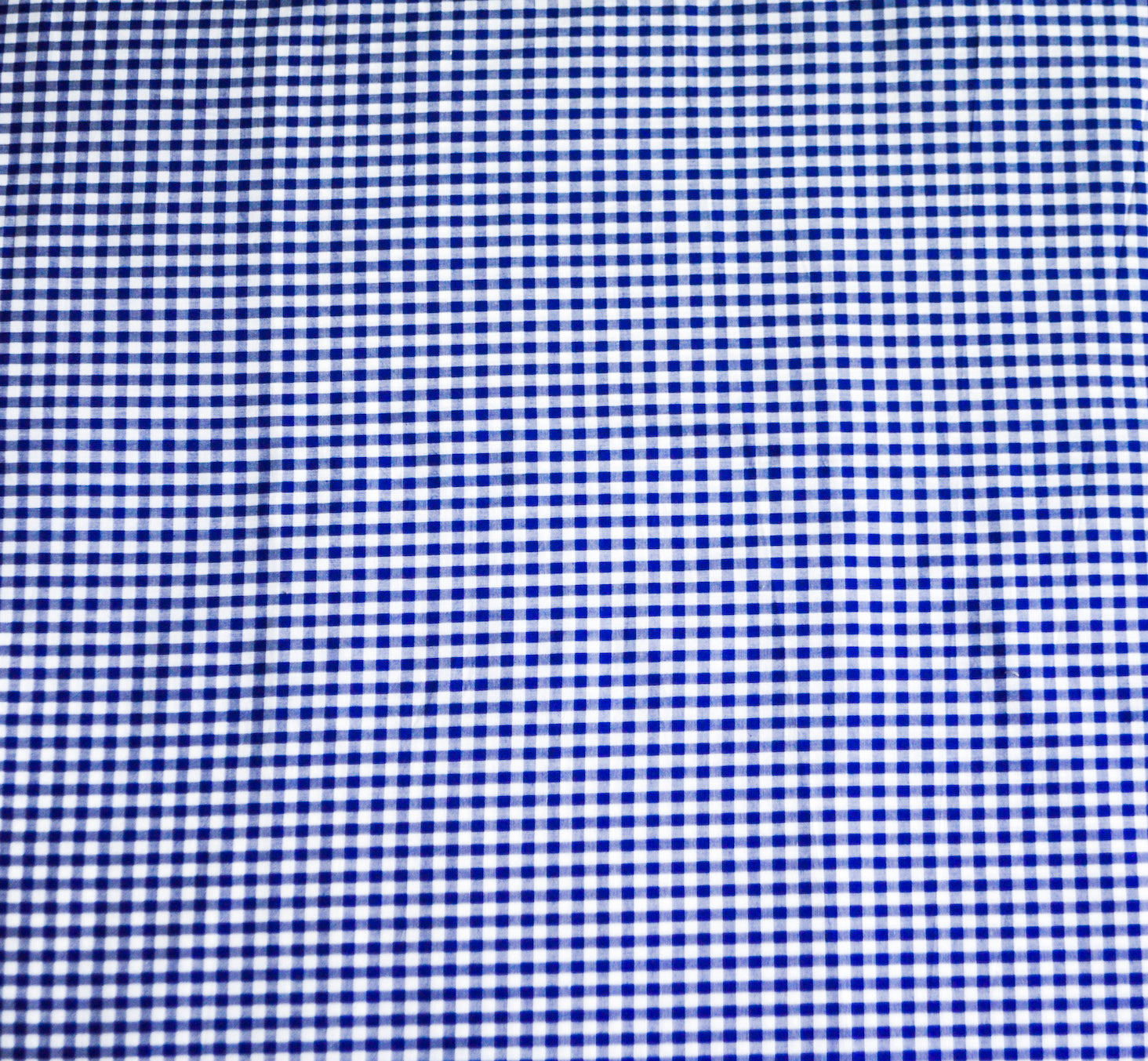 ‘Navy Checks’ Organic Baby Bolster Cover