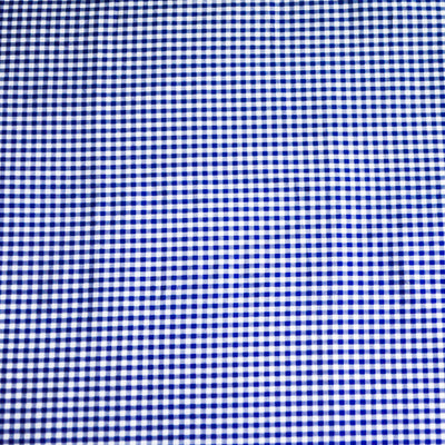 Navy Checks’ Organic Fitted Crib Sheet