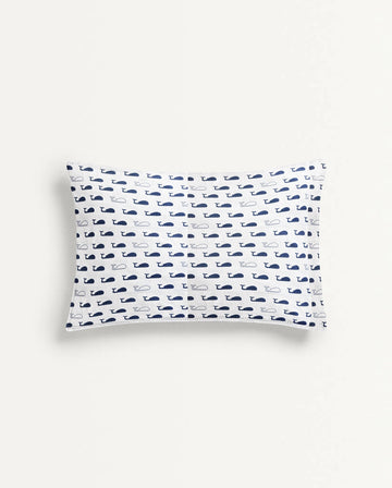 ‘Dolphin’ Organic Junior Pillow Cover