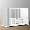 Upholstered Panel Toddler Conversion Kit - White