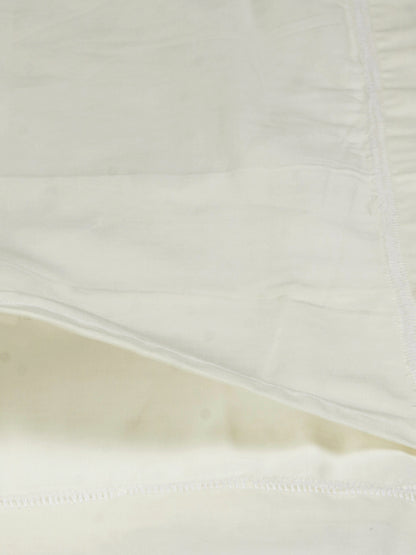 ‘Off-White’ Organic Junior Pillow Cover