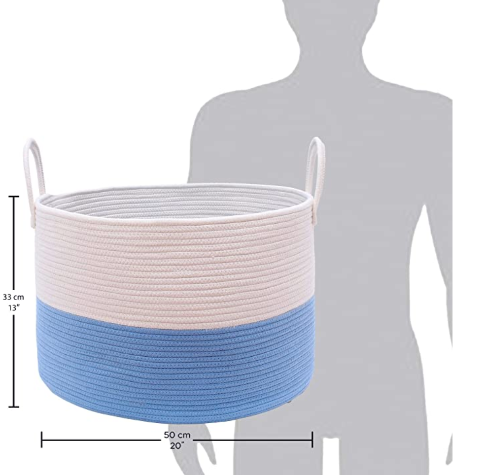  ‘Multi colored Storage Baskets Size’ Organic Decor