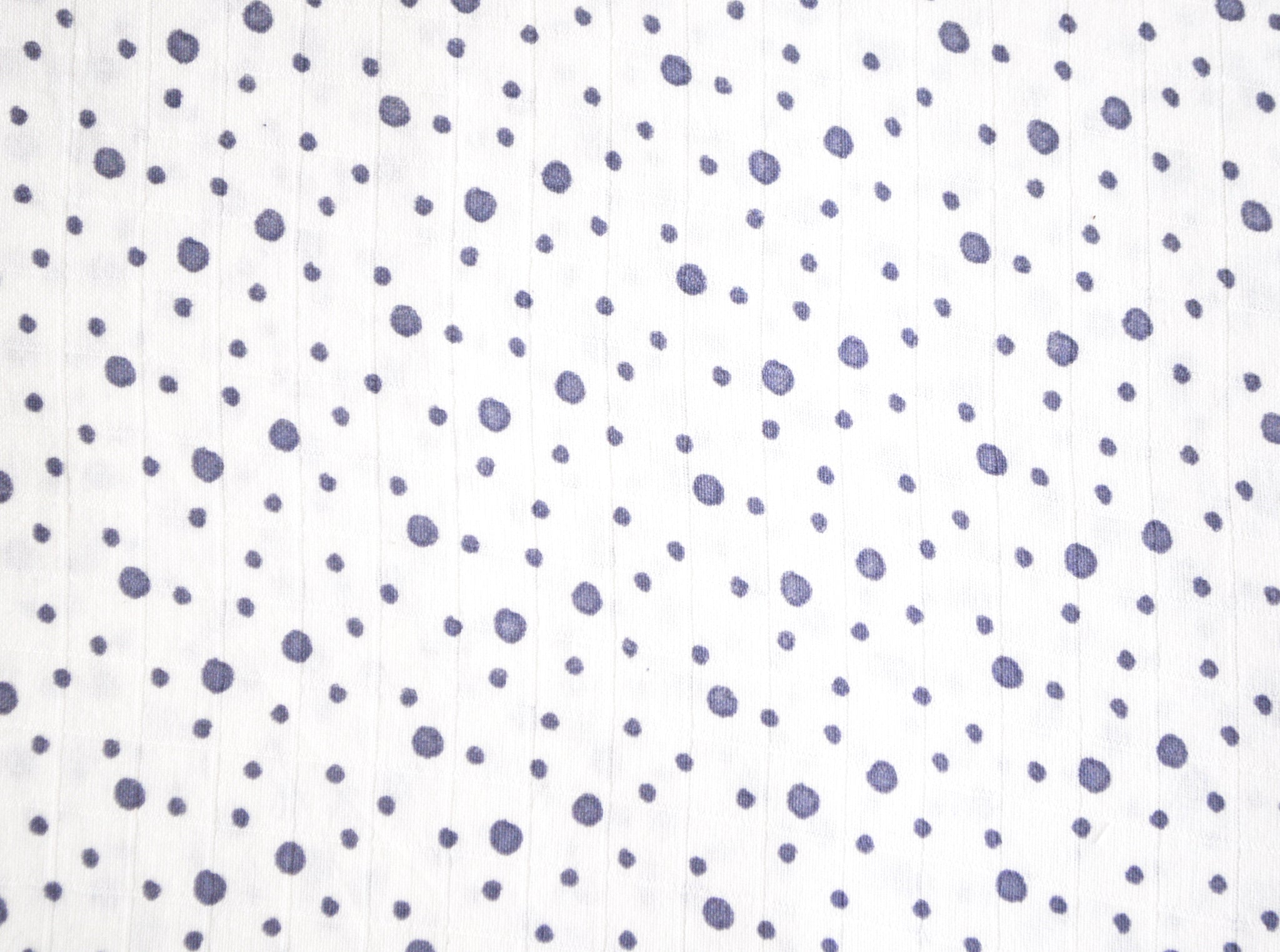 'Purple Dots' Organic Baby Blanket