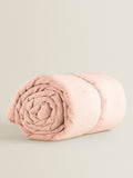 'Neutral Pink' Organic Duvet Cover