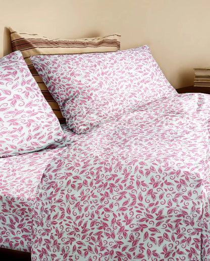 'Red Flower' Organic Duvet Cover