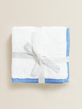 ‘Blue Checks’ Organic Junior Towel Set