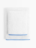‘Blue Checks’ Organic Junior Towel Set