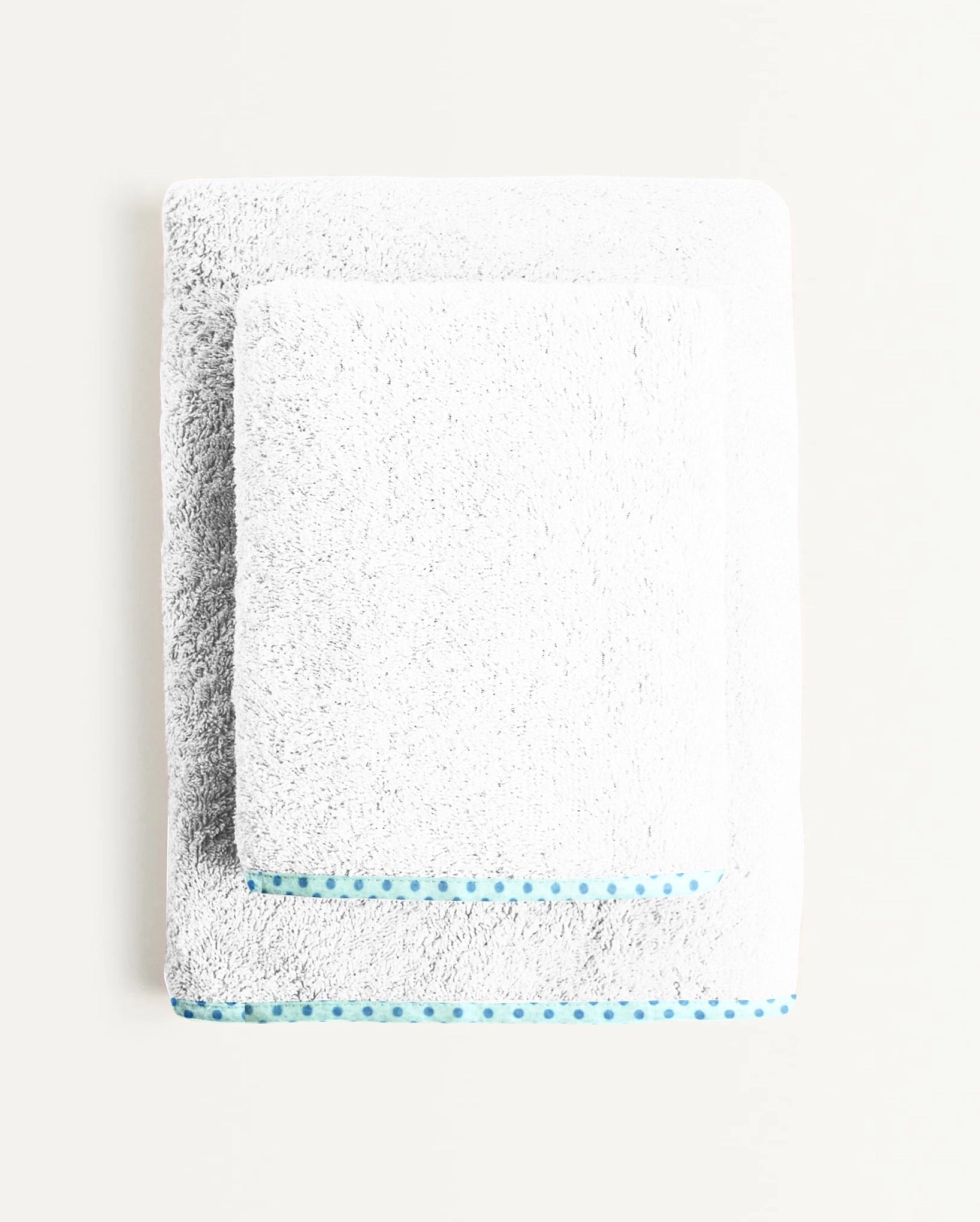 ‘Blue on Blue’ Organic Junior Towel Set