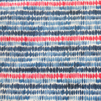 Red and Blue Brushstrokes