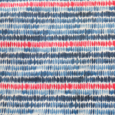 Red and Blue Brushstrokes