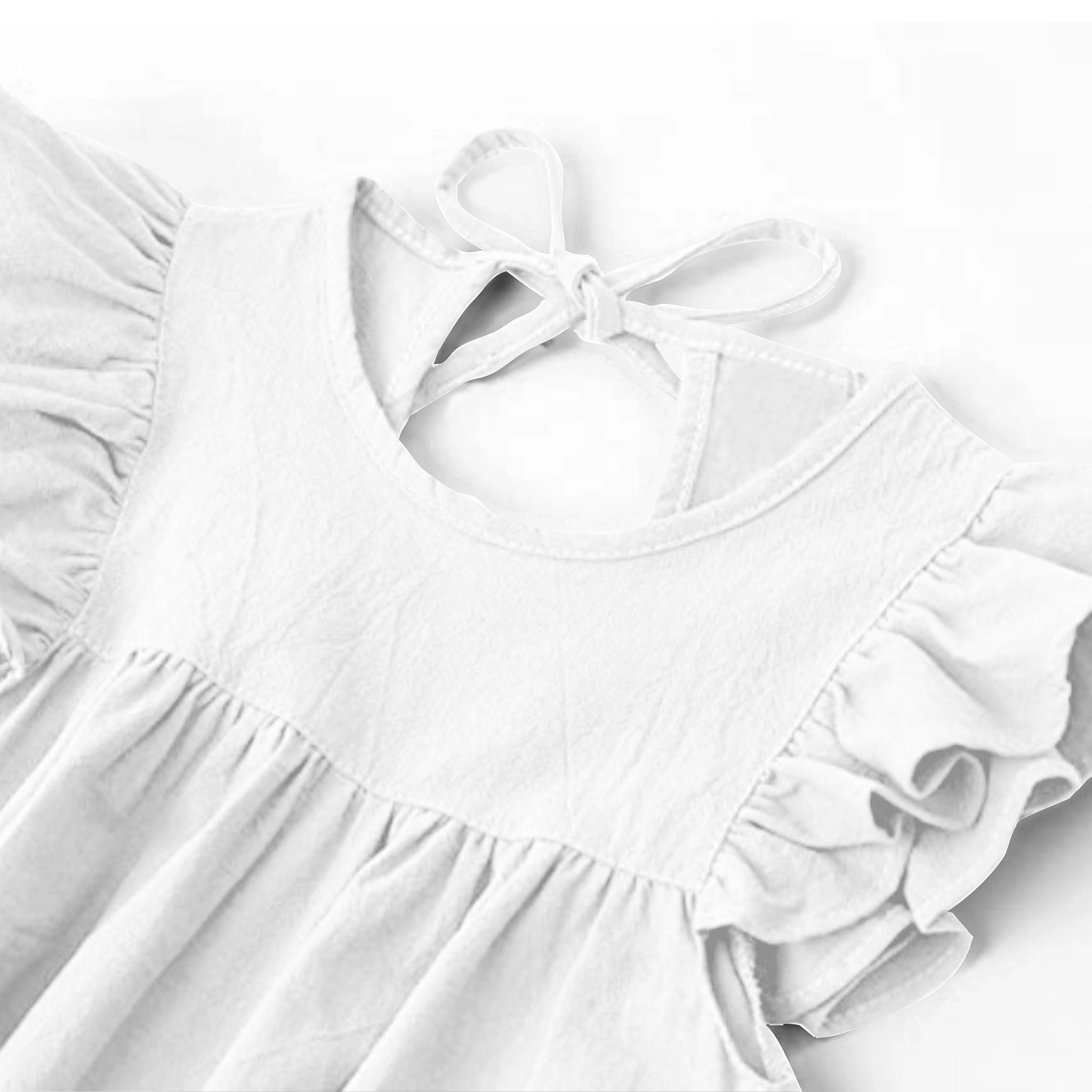 'Ivory' Organic Sleeve Nightdress