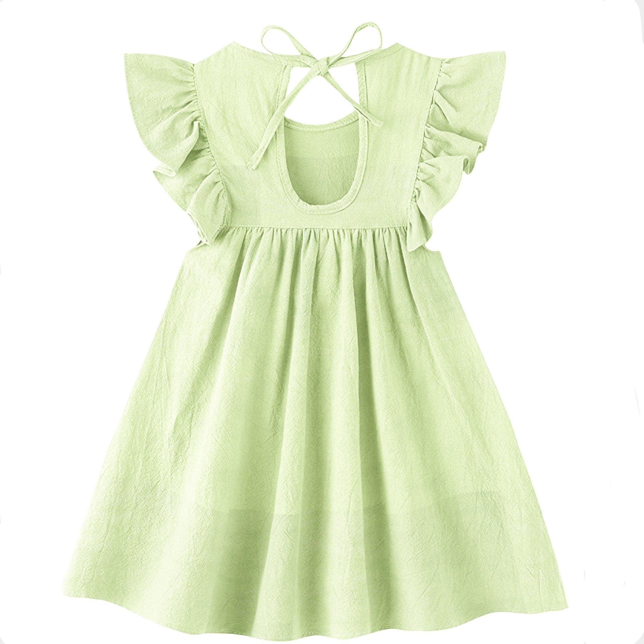'Lime Green' Organic Sleeve Nightdress