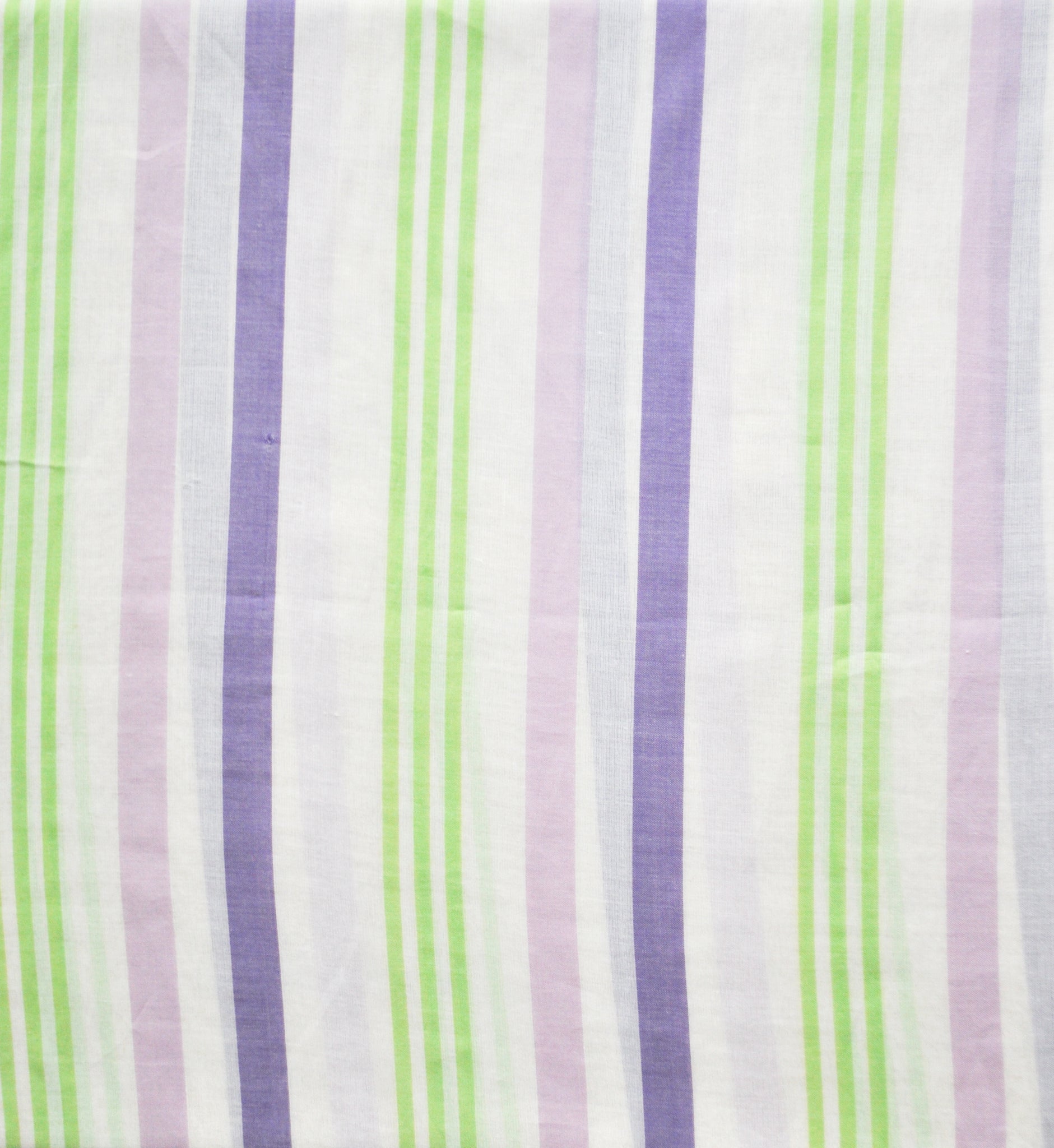 'Green and Purple Stripe' Organic Sleeve Nightdress