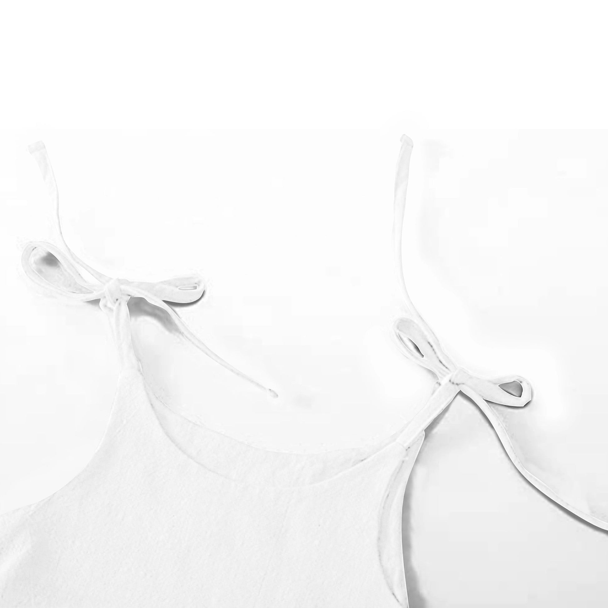 'Ivory' Organic Sleeveless Nightdress