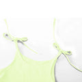 'Lime Green' Organic Sleeveless Nightdress